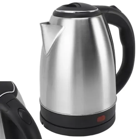 Crown CRW-7102 1500W 1.8 Litre Lüks Çelik Su Isıtıcı Kettle İnox resmi