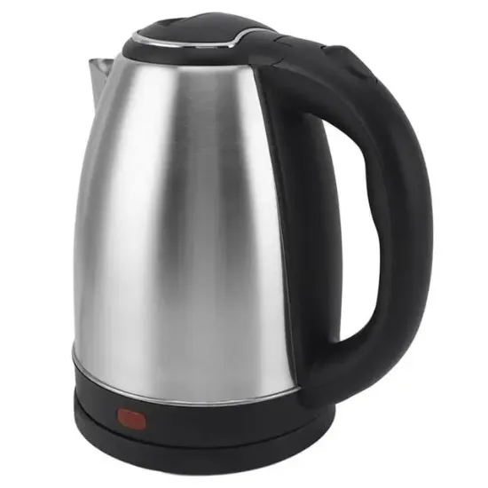 Crown CRW-7102 1500W 1.8 Litre Lüks Çelik Su Isıtıcı Kettle İnox resmi