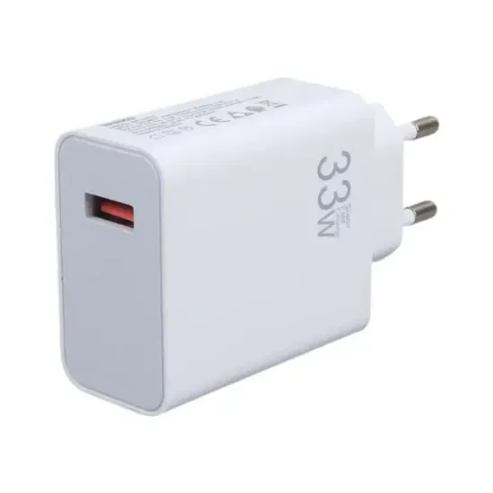 Weko WK-27876 M11 Beyaz 33 Watt Turbo Usb Şarj Başlık Adaptörü + Type-C Kablo resmi