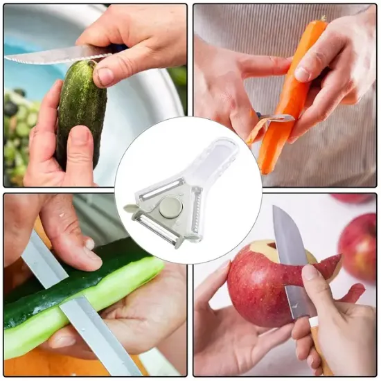 Sunup SN-29256 Çok Amaçlı 3in1 Pratik Sebze-Meyve Soyucu resmi