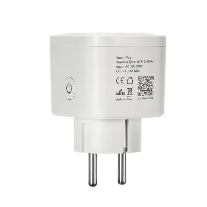 X-Level X-Plug XSP9010 On/Off Tuşlu Android/iOs/App Smartlife Telefon Kontrollü 16A Akım Korumalı Wifi Akıllı Priz resmi