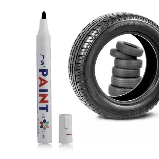 Sunup M101 Siyah Araç Motosiklet Lastik Boya Kalemi resmi