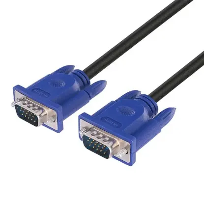 Hytech HT-VGA15 15 Pin Erkek/Erkek 15 Metre Vga Görüntü Aktarma Kablosu              resmi