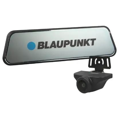Blaupunkt DVR2M03 SD Kart + Wifi Destekli 9.66'' Dikiz Aynası + Mini Arka Çift Dvr Araç Kamera resmi