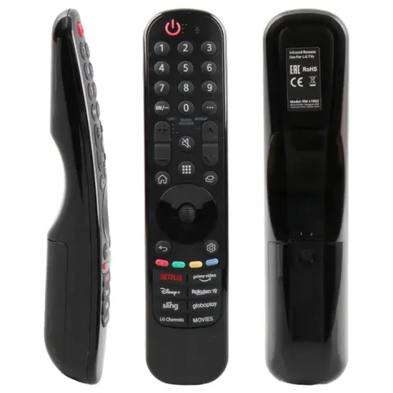 RM-L1863 LG Netflix Prime Video Rakuten Sling Disney+ Tuşlu LCD Led TV Kumanda resmi