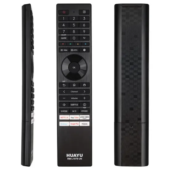 RM-L1979 Toshıba Netflix Youtube Prime Video Google Play Dısney+ TUş LCD Led TV Kumanda resmi