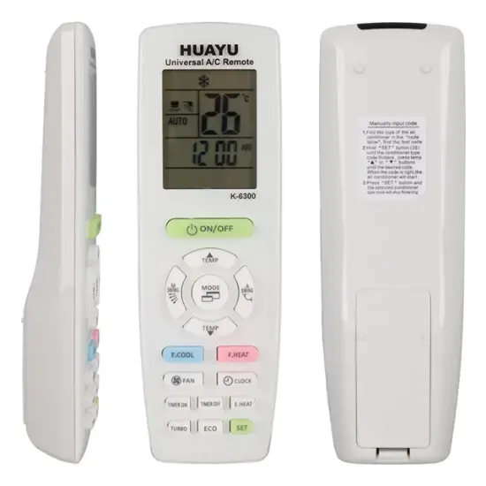 Huayu K-6300 Üniversal A/C Akıllı Klima Kumandası resmi