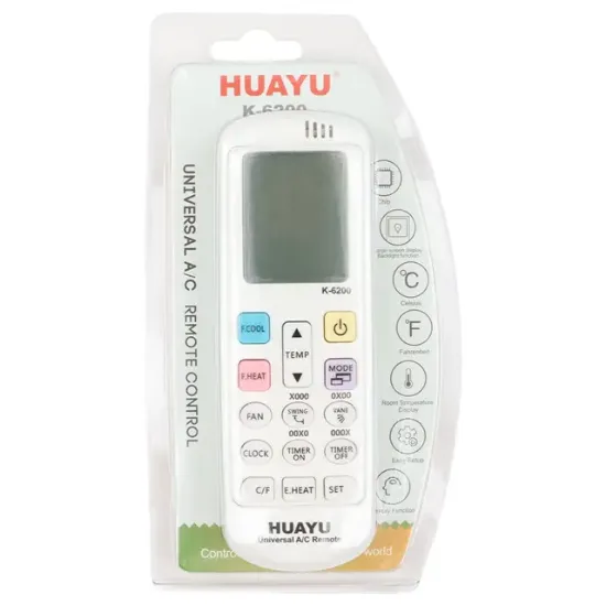Huayu K-6200 Üniversal Akıllı Klima Kumandası resmi