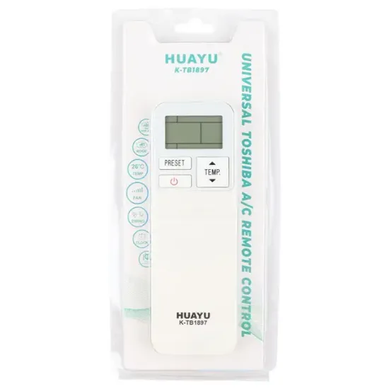 Huayu K-TB1897 Toshiba A/C Akıllı Universal Klima Kumandası resmi