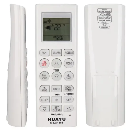 Huayu K-LG1358 LG - Beko - Arçelik A/C Akıllı Universal Klima Kumandası resmi