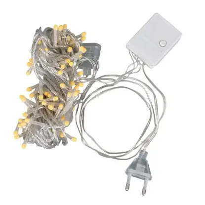 Winnboss WN-1182 Gün Işığı 10 Metre Dekoratif Led Yılbaşı Işığı 5 Watt AC220V resmi