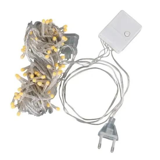 Winnboss WN-1182 Gün Işığı 10 Metre Dekoratif Led Yılbaşı Işığı 5 Watt AC220V resmi