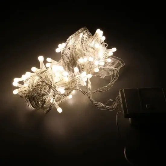 Winnboss WN-1182 Gün Işığı 10 Metre Dekoratif Led Yılbaşı Işığı 5 Watt AC220V resmi