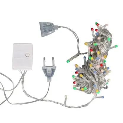 Winnboss WN-1182 RGB Renkli 10 Metre Dekoratif Led Yılbaşı Işığı 5 Watt AC220V resmi