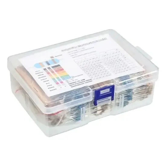 Powermaster PM-29724 1/4W 1 Ohm - 10 Mega Ohm Arası 130 Çeşit 2600 Parça Direnç Kiti resmi