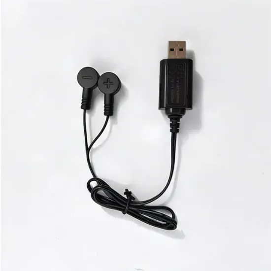 PowerMaster PM-29723 4.2V 1A Manyetik USB Şarj Kablosu Büyük Lityum Piller İçin Portatif Şarj Çözümü resmi