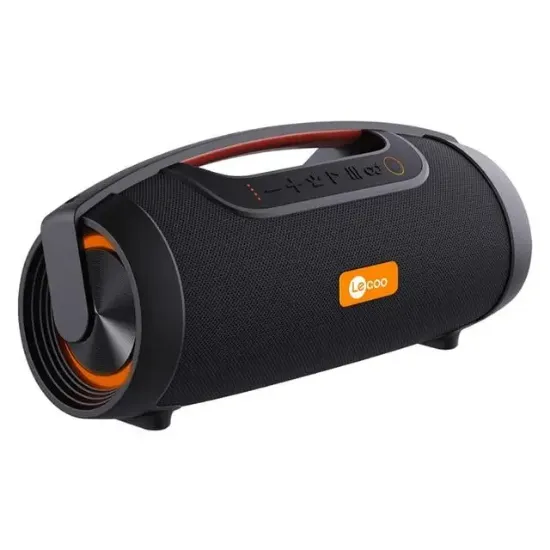 Lenovo Lecoo DS151 80W Güçlü Ses Kablosuz Bluetooth 5.0 RGB Boombox Hoparlör resmi