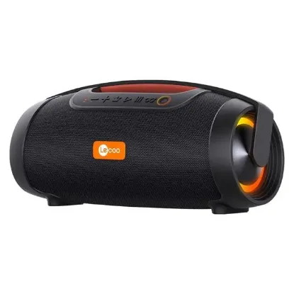 Lenovo Lecoo DS151 80W Güçlü Ses Kablosuz Bluetooth 5.0 RGB Boombox Hoparlör resmi