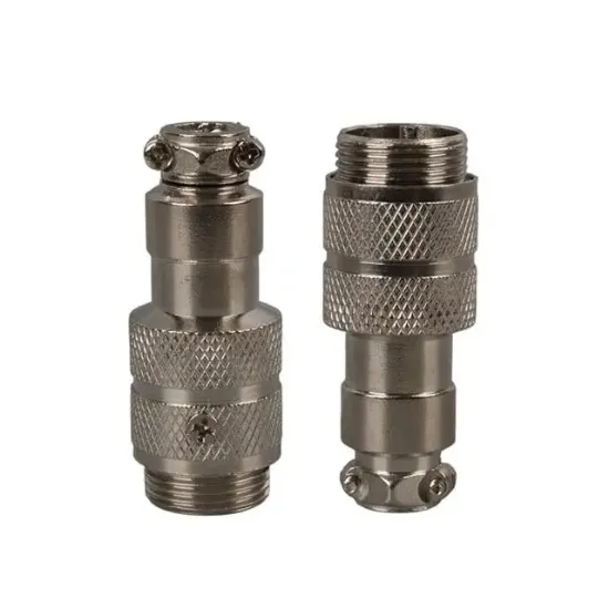 Mayk GX16-6 Pinli Metal Erkek Konnektör (M16 - 16mm) resmi