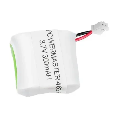 PowerMaster EF-36300S 3.6 Volt 300mAh Ni-MH 3'lü Kısa İnce Telsiz Telefon Pili 31x32x11mm resmi