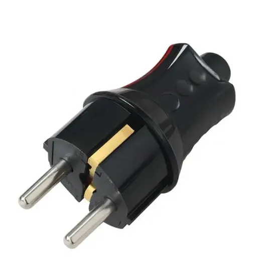 DE-PA DPA-11116 Siyah Topraklı UPS Tipi Erkek Fiş resmi