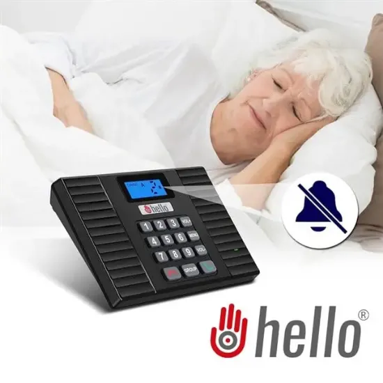 Hello F60D DC 5V 1A Kablosuz Intercom Sistemi 18 Kanal Kapalı Devre Sesli İletişim Çözümü resmi