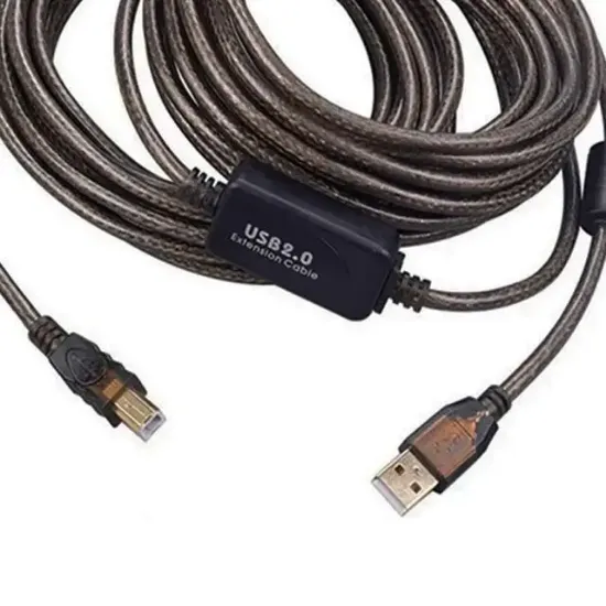 Powermaster PM-29486 Şeffaf Chipset 10 Metre Usb 2.0 Yazıcı Kablosu                                  resmi