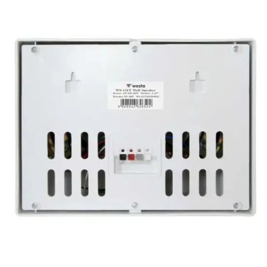 Westa WS-121T Beyaz 12 Cm Çift Yönlü 10 Watt 70-100V Trafolu Sütun Hoparlör resmi