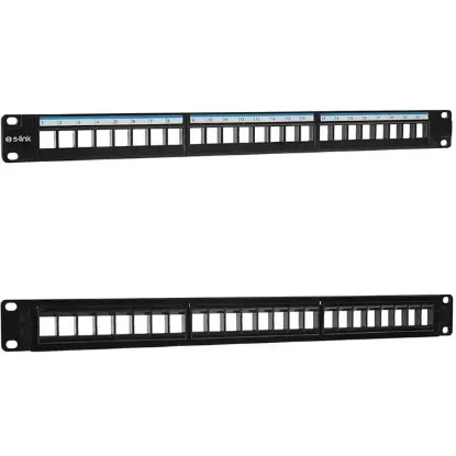 S-Link SL-F24N Jack'sız 24'lü Patch Panel resmi