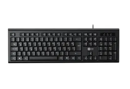 Lenovo Lecoo KB101 USB Kablolu Siyah Türkçe F Klavye (Numpadli) resmi