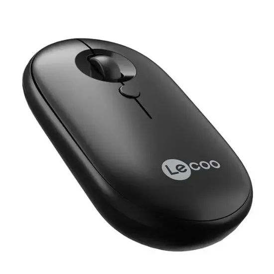 Lenovo Lecoo WS212 1600 DPI 4 Tuşlu Kablosuz Siyah Optik Mouse resmi