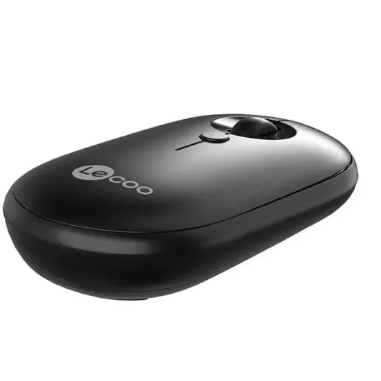 Lenovo Lecoo WS212 1600 DPI 4 Tuşlu Kablosuz Siyah Optik Mouse resmi