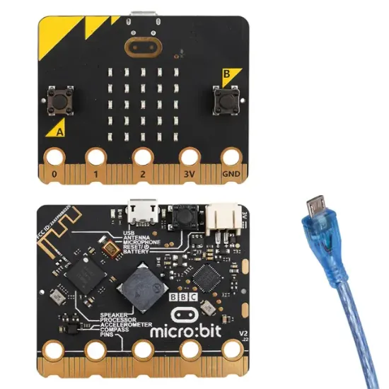 BBC micro:bit V2.22 Eğitim ve Prototipleme Kartı resmi
