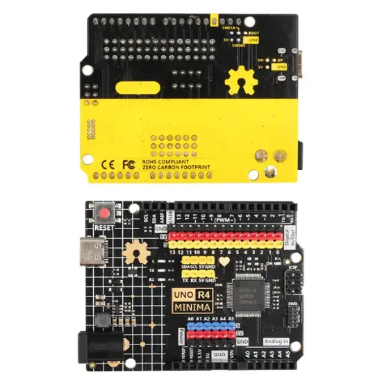 Arduino Uno R4 Minima - Gelişmiş Sensör Sürümü (USB-C) resmi