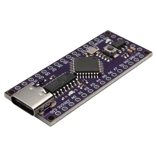 Arduino LGT8F328P Nano Uyumlu USB-C Geliştirme Kartı  resmi