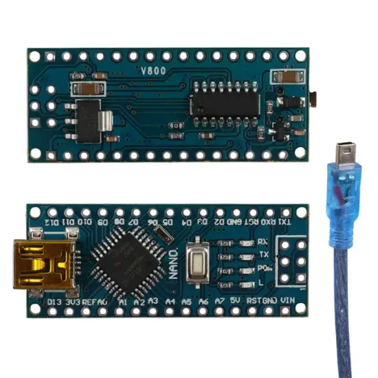 Arduino Nano V3.0 ATmega328P Uyumlu Mini-USB Geliştirme Kartı resmi