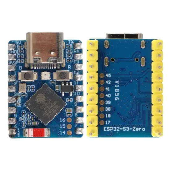 ESP32-S3-Zero Mini Geliştirme Kartı WiFi Bluetooth Mikrokontrolcü Modülü Type-C Girişli resmi