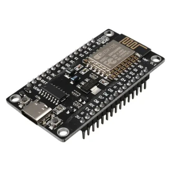 ESP8266 NodeMCU V3 LUA WiFi Proje Geliştirme Kartı Dahili Antenli ve USB-C Bağlantılı resmi