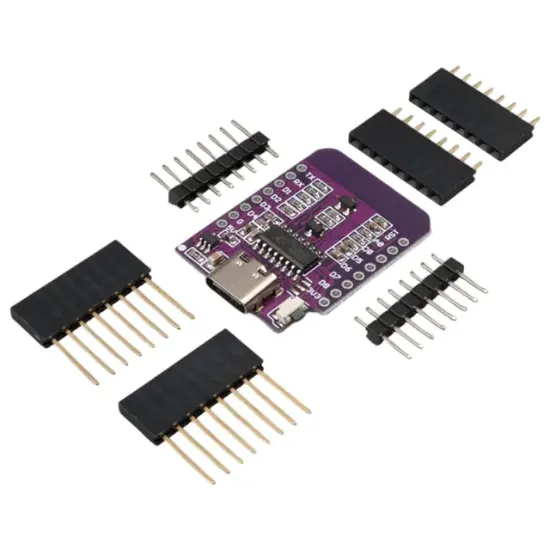 Wemos D1 Mini V4.0 ESP8266 Geliştirme Kartı Type-C Girişli WiFi Mikrokontrolcü Modülü resmi