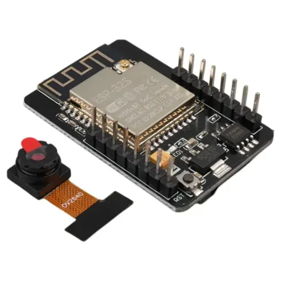 ESP32-CAM 2640S WiFi Bluetooth Geliştirme Kartı Dahili Kamera ve Micro SD Kart Harici Anten Girişli Modül resmi