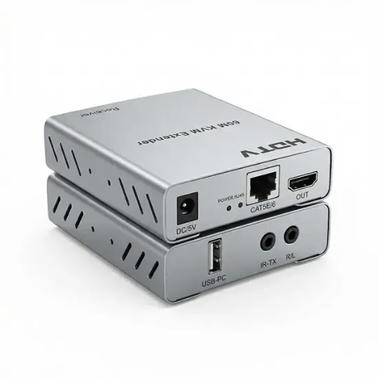 Enkado EKD-HE60KVM 1080p 60 Metre HDMI USB KVM Extender resmi