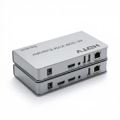 Enkado EKD-HE120KVM 4K 120 Metre HDMI USB KVM Extender resmi