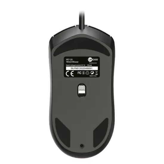 Lenovo Lecoo MS120 2400 DPI RGB Aydınlatmalı Kablolu Gaming Mouse resmi