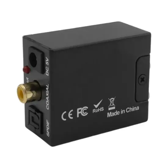 Fully G-538ND Optik/Koaksiyel Dijital Ses - Analog RCA Çevirici resmi