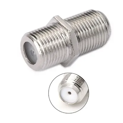 Herz Dişi-Dişi F Tipi Uydu Anten Kablosu Birleştirici (100 Adet) resmi