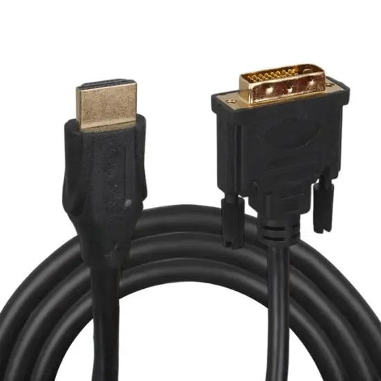 Fully G-506J 10 Metre DVI-D (24+1) to HDMI Çift Yönlü Full HD Görüntü Kablosu resmi