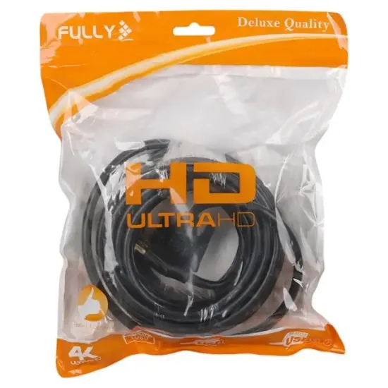 Fully G-506J 10 Metre DVI-D (24+1) to HDMI Çift Yönlü Full HD Görüntü Kablosu resmi