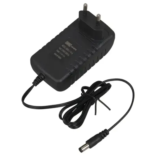 Weko WK-38606 Yerli Üretim 12.6 Volt - 3 Amper 5.5*2.5 Mm Uçlu Ledli Priz Tipi Şarj Adaptörü  resmi