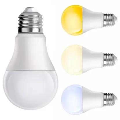 LEDX AL-ALL9C3 9 Watt 810 Lümen E27 Duy 3 Renk Seçenekli Akıllı Işık Ampulü resmi