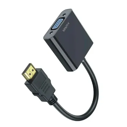 X-Level XCC7803 HDMI to VGA Aktif Çevirici Adaptör 3.5mm Ses Çıkışlı Full HD resmi
